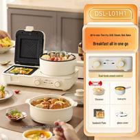 Little Bear Breakfast Sandwich Maker - DSL-L01H1 Multifunctional Toaster DSL-L01H1 balta