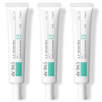 dr365 A.Z. Serum Shot 3-Pack: Contains 15% Azelaic Acid Derivative. For pore care, rough skin, and exfoliation. Cica and Vitamin C serum. (Dr. white