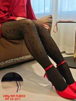 Women‘S Black Leopard Print Pantyhose Seamless Invisible High-Stretch Fashionably Wild Tights For A Confident And Energetic Date M black