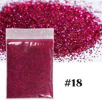 10g Holographic Glitter for Nails Hologram Powder Sparkly Pigment Decorations Loose Chunky Shiny Charms Reflective Nail Polish pink