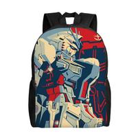 Gundams Backpacks for Women Men College School Student Bookbag Fits 15 Inch Laptop Anime Bags One Size