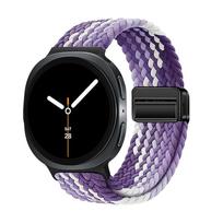 Magnetinis pintas dirželis Samsung Galaxy Watch 9 8 laikrodžiui Dirželis 44mm 40mm Nailoninė apyrankė correa dirželis Galaxy Watch 8 classic 46mm galaxy 9 8 40mm gray