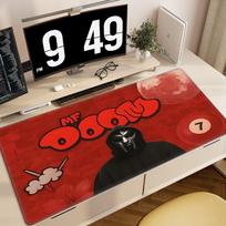 Mf Doom Rapper Mousepad Gaming Office Desk Pads Large For Computer Nonslip Lockedge Mouse Pad 800x300x2mm black
