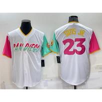 Mens San Diego Padres 23 Fernando Tatis Jr. Embroidered Baseball Jersey Unisex Sportswear 2025 Bamboo Fiber Image 7 - XXXL