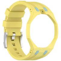 Advanced Silicone One-Piece Strap Mod Kit For S-Watch X A-P Royal Pop Pocket Changer To Wristwatch Personalized Accessories Excluding Watches&Excluding Watches beige
