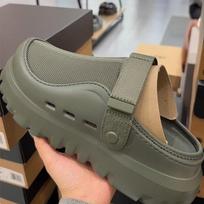 Madingi patogūs vyriški baseino šlepetės vasaros lauko paplūdimio batai vyriški įsispiriami sodo klumpės atsitiktiniai vandens dušo šlepetės unisex Zapatos 42 armijos žalia spalva