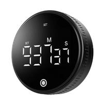 Digital Quiet Timer With Magnetic Backing Featuring Touch Screens Adjustment Easy to Use for Quiet Study & Kitchen Use juoda