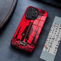 Metal Gear Solid Phone Case For IPhone 13 Pro Max 14 16 Plus 12 Mini 11 15 X XR XS 8 7 Plus SE Tempered Glass Cover iPhone12 red