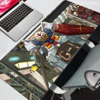 Mouse Pad Gamers Decoracion Gamer Mobile Suit Gundam Desk Mat Mousepad XXL Gaming Accessories Varmilo Keyboard Carpet 30x80x0.2cm