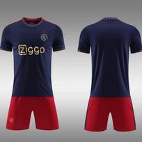 2023 Ajax Away Football Jerseys L gray