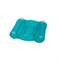 Bathtub Booster Cushion Glittery Finish Inflatable Bath Seat Comfortable Support WaterFillable mėlyna