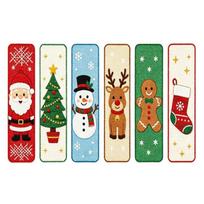 Fabric Needlework Page Marker Craft Set, 1 Set Bookmarks for Making a Christmas-Themed Reading Marker and a Handmade Gift Project for Readers and Book 1 blue
