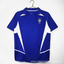 Brazilian retro jersey long-sleeved top short-sleeved fan version Ronaldo football jersey factory store wholesale adult M