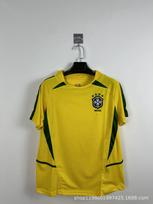 Brazilian retro jersey long-sleeved top short-sleeved fan version Ronaldo football jersey factory store wholesale adult XL