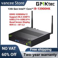 GMKtec K10 NucBox Mini kompiuteris Intel I9-13900HK DDR5 WiFi 6 BT5.2 Windows 11 Pro PCIe NVMe M.2 2280 HDMI2.0 Stacionarus žaidimų kompiuteris