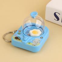 Fun Clicker Creative Cartoon Keyring Anxiety Relief Stress Relief Clicker Pendant  Pass The Time mėlyna