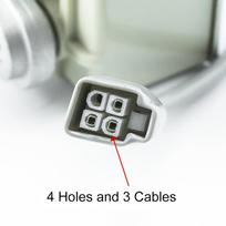 Jack Sewing Machines Foot Pedal Speed Controller For Industrial Sewing Machines Easy Installation With 4-hole Connector China Mainland