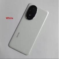 BANERYPAK Battery Back Cover For Honor 200 Pro Rear Housing Glass Case Replace Phone Repair Spare Parts + Camera Lens Honor200 White gray