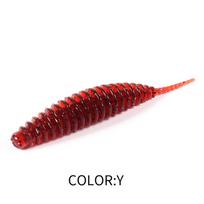 2021 Supercontinent Worm Bait Soft Bait Tanta 49mm 65mm Fishing Lures Pesca Carp Fishing Bass Lure Isca Artificial PVA 49mm20pcs
