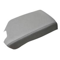 Replacement Armrest Area Cover for 2015-2020, Stitched Console Wrap with Microfiber Leather-Look Finish Trim pilka spalva