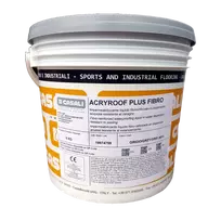 ACRYROOF PLUS FIBRO Pluoštu sustiprinta skysta hidroizoliacija Pilka 5 kg