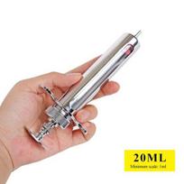 10/20/30/50ml Metalinė Automatinė Veterinarinė Švirkštas Reguliuojama Dozė Vakcinos Injekcijai Ūkio Gyvuliams Galvijams Veterinariniai Įrankiai gray