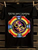 Electric Light Orchestra ELO Iconic Logo Band Name Graphi... M yellow