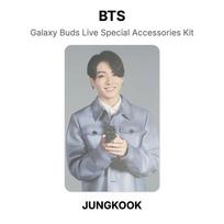 BTS Galaxy Buds Live Special Accessories Kit Official Photocard JUNGKOOK gray