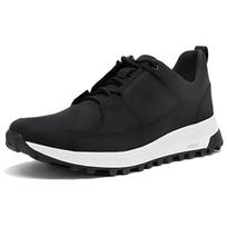 Clarks Leather Round Toe Lace-Up Shock Absorbing Non-Slip Durable Low-Top Casual Shoes Men casual shoes 261642307 42 black