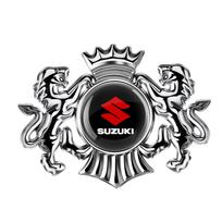 3D Metalinis automobilio emblemos lipdukas Kėbulo bagažinės ženklelio dekoravimo priedai Suzuki Ignis Grand Vitara Swift SX4 Jimny Samurai vožtuvui 1pc For Suzuki