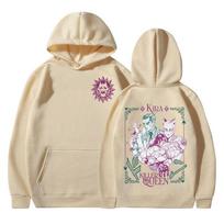 Anime JoJo Bizarre Adventure Hoodies Kira Yoshikage Killer Queen Sweatshirts Men Women Clothing Fashion Casual Comfort Pullovers S beige