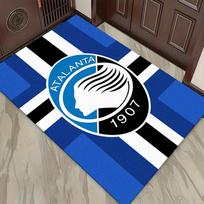 Atalanta Bergamo Carpet Rug for Living Room Bedroom Home Sofa Decoration,Kids play Non-slip Floor Mat 40x60cm( 15x23in ) black