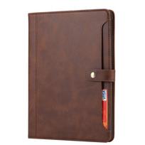 Leather-Style IPad Case With Pen Slot Card Holder Stand Pro 12.9 2018-2021 Air 4 Mini 5 10.2 11 Inch Models iPad 6th Gen / iPad Air 2 with Stylus Slot ruda