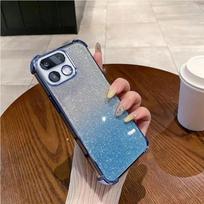 Case For Realme 16 Pro 16Pro Plus Plating Glitter Soft Silicone Shockproof Cover For Realme 16 Pro + Lens Protection Film Shell realme 16 Pro mėlyna