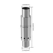 CHANGE MOORE Secondary Burning Tent Stove Chimney Pipe 2.17 /55mm Diameter Universial Camping Stove Accessories