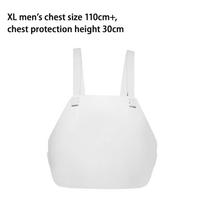 Chest Guard for Fencing with Adjustable Straps Adults, Suitable Football And Martial Arts XL