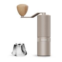 MAVO Manual Coffee Grinder, Shadow Wand Hand Coffee Grinder (Silver). gray