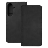 juodas Smart Suede dėklas Samsung Galaxy S26 FE