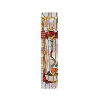 Europos stiliaus retro tapyba Menas Privatumas langų plėvelė bažnyčia vitražo plėvelė langų lipdukai matinio lango plėvelė su klijais 40x100cm white
