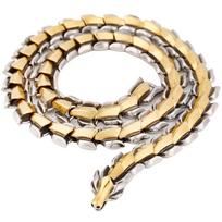 Punk Rocker 15MM pločio Dragon Keel Chain Choker karoliai vyrams Tvirto nerūdijančio plieno Vyriški ant kaklo papuošalai Priedai Dovanos jam 70CM sidabras/auksas