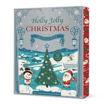 Holly Jolly Christmas Coloring Book: Festive Scenes of Santa, Reindeer & Cheer - Over 150 Pages to Color