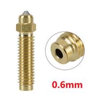 0.2/0.4/0.6/0.8mm Hotend Kit for Centauri Carbon Print Head Extruder Kit Hot End Hardened Steel Brass Nozzle for Elegoo Centauri