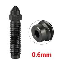 0.2/0.4/0.6/0.8mm Hotend Kit for Centauri Carbon Print Head Extruder Kit Hot End Hardened Steel Brass Nozzle for Elegoo Centauri