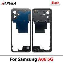 For Samsung A06 A16 A24 4G 5G Housing Middle Frame Bezel Middle Plate Cover A06 5G Black blue