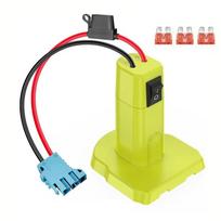 Power Wheels Adapter For Ryobi 18V Battery With Fuse Switch DIY Battery Adapter Connector For Ryobi 18V Nimh/Nicd/Li-ion Battery with fuse switch