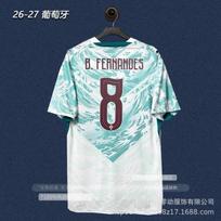 Portugal National Team Retro Soccer Jersey Fan Version Short Sleeve Football Shirt Men Women Large