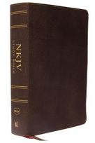 NKJV Study Bible, Premium Calfskin Leather, Brown, Full-Color, Red Letter Edition, Indexed, Comfort Print: The Complete Resource for Studying God's Word