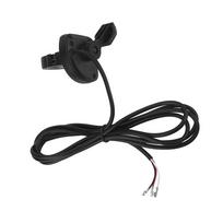 Accelerator Thumb Finger Trigger Throttle for Electric Bike Scooter E bike (Left Hand) black