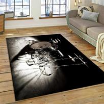 Būgnų rinkinio kilimas svetainei miegamojo dekoravimui Muzikos instrumentų plotas Kilimai neslystantis namų poilsio zonos grindų kilimėlis virtuvės durų kilimėlis 40x60cm black