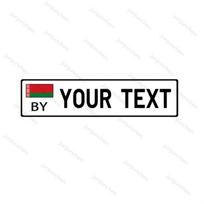 Personalized Belarus Flag Metal Sign Vintage Tin Plate Home Bar Garage Man Cave Wall Decor balta